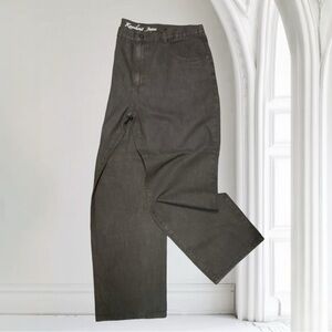 Men's Knockout Big & Tall Solid Brown Denim Pants